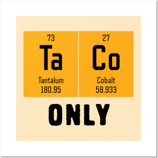 Funny periodic table Posters and Art